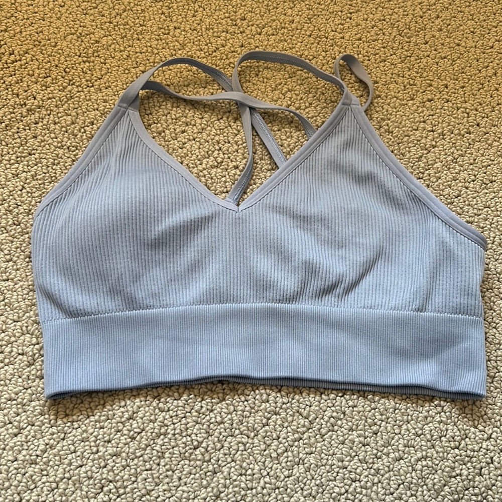 Aerie bra size XL in light blue